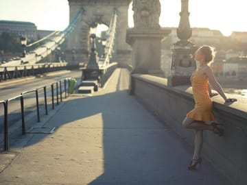 Photography Session at Chain Bridge in Budapest