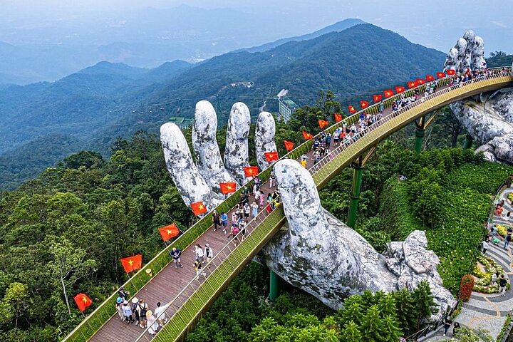 Ba Na Hills & Golden Bridge Small Group Adventure Tour