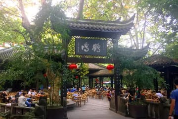 Walking Tour of Chengdu People's Park with Mahjong Lesson