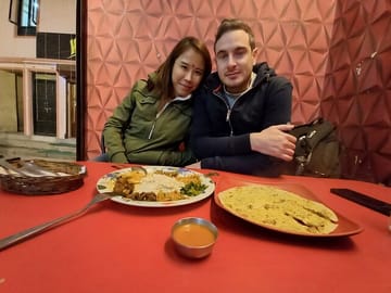Newari Food and Evening Walking Tour in Kathmandu