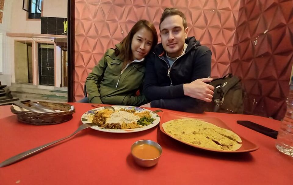 Newari Food and Evening Walking Tour in Kathmandu