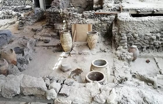 Santorini Visit Akrotiri Archaeological Site (Small Group)