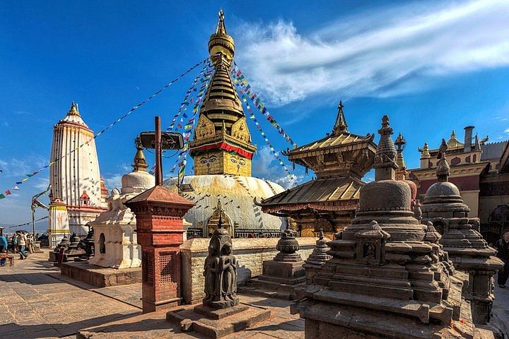 Kathmandu Durbar Square & Swayambhunath Stupa Cultural Tour