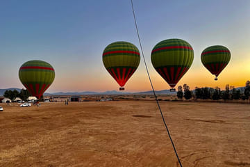 Hot Air Balloon Tour Over Marrakech's Scenic Landscape
