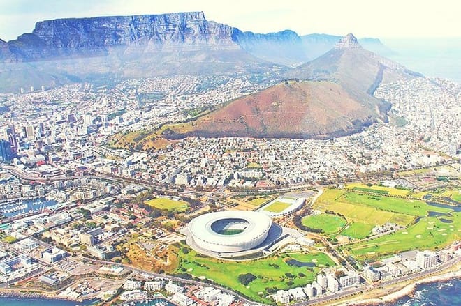 Cape Town Bird's eye view