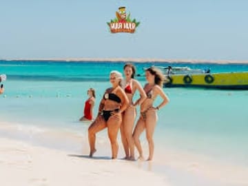 Full-Day Snorkeling Adventure at Hula Hula Beach Island, Egypt
