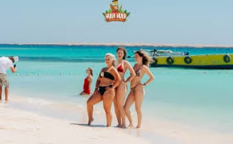 Full-Day Snorkeling Adventure at Hula Hula Beach Island, Egypt