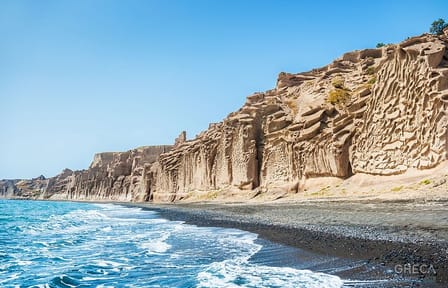 Private Half-Day Beach Tour of Kamari and Vlichada in Santorini
