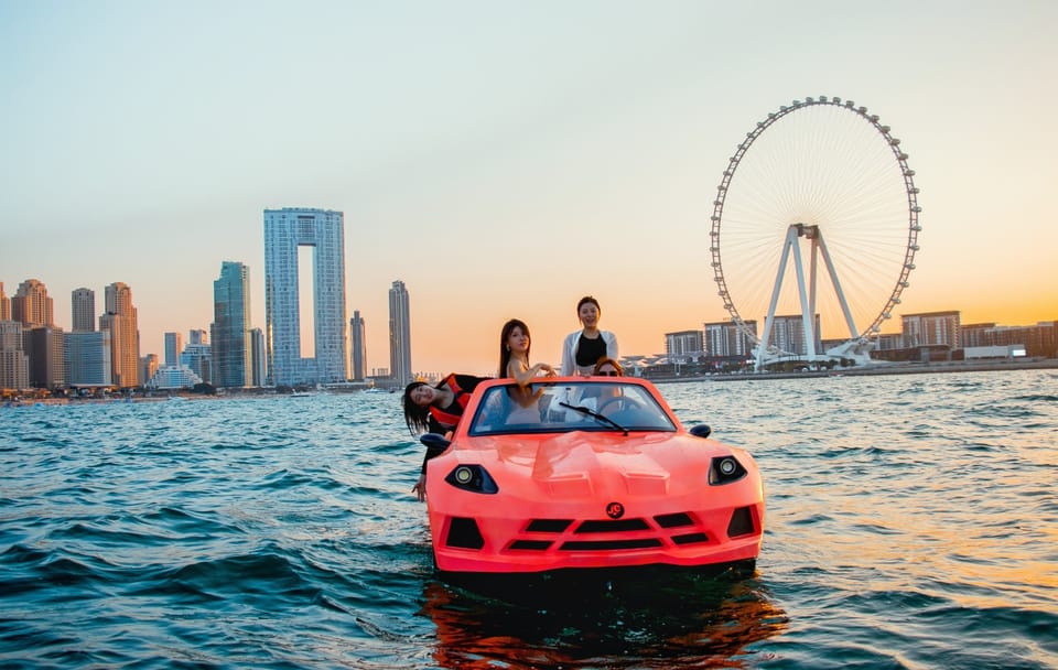 Jet Car Ride Adventure in Dubai with Private Transfers