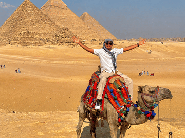 Half-Day Private Giza Pyramids & Sphinx Tour with Camel Ride & Expert Egyptologist
