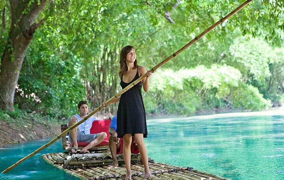 Martha Brea Bamboo Rafting with Transportation from Montego Bay