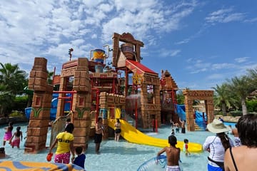 Adventure Day at Wild Wadi Water Park and IMG Worlds in Dubai