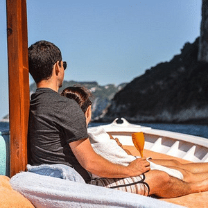 Private Boat Trip to Capri With Aperitif Included