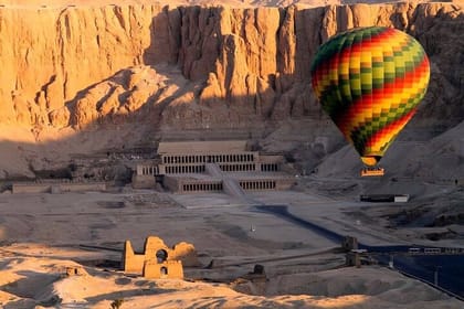 Sunrise Hot Air Balloon Ride over Luxor West Bank