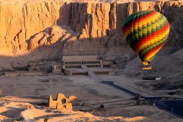 Hot Air Balloon Ride over Luxor's West Bank at Sunrise