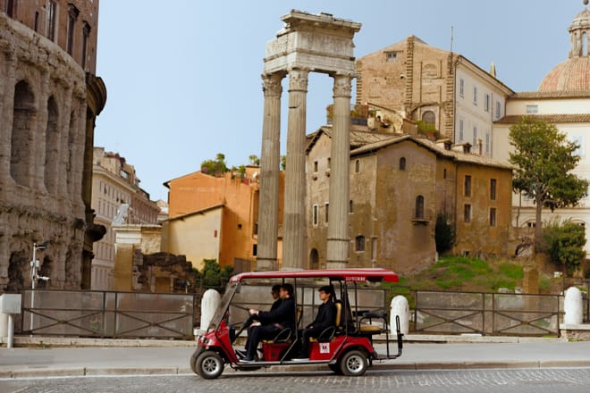 Golf Cart Tour: Rome in a Day 9
