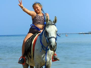 Camel and Horse Riding Tour in Hurghada's Beach or Desert
