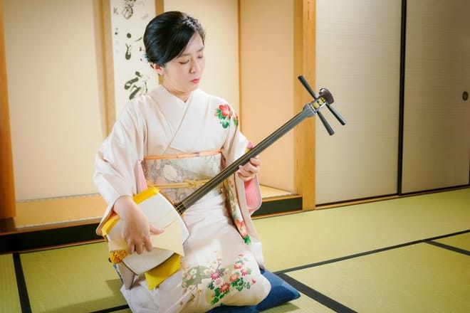 Shamisen Experience in Tokyo 