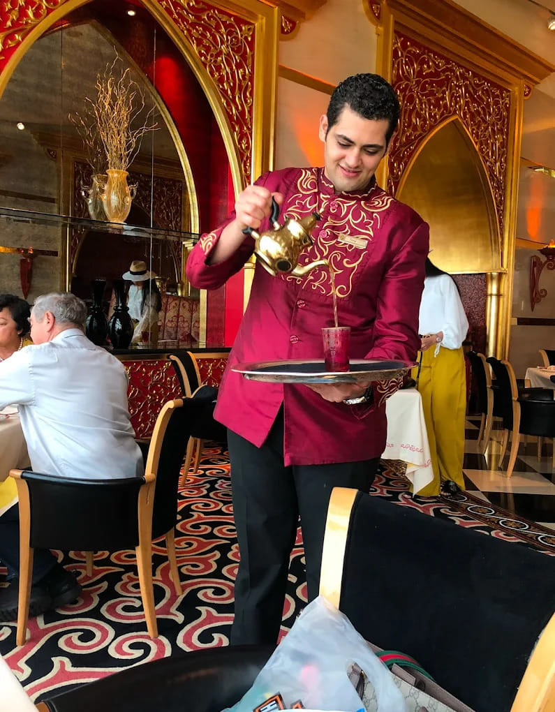 Dubai’s Burj Al Arab Dine & Unwind ( Your choice of the Finest Restaurant  Al Iwan – Al Muntaha or Al Mahara )