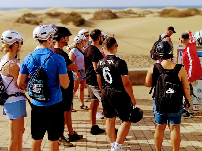 E-Bike Family Tour : Sightseeing in Playa Ingles,Maspalomas Dunes 7