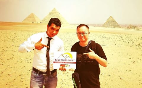 Cairo Layover Tour: Pyramids, Sphinx, Coptic Cairo & Bazaar