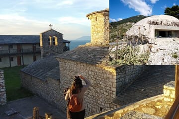 Hiking Tour to St. George Monastery and Bunkers in Sarandë
