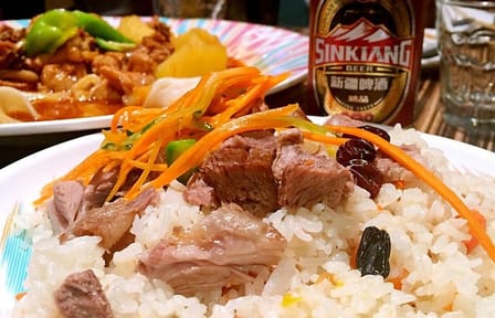Shanghai Night River Cruise with Xinjiang Dining Experience