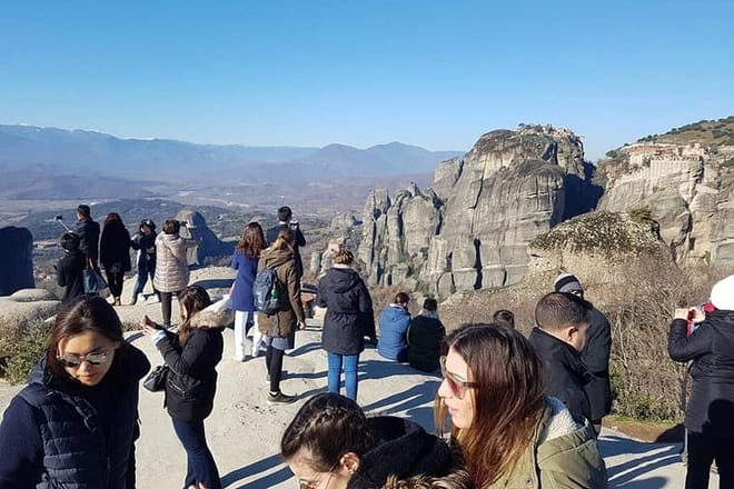 Midday Meteora Monastery tour from Kalabaka's train station  7