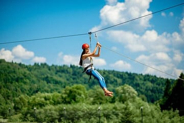 Zipline Adventure and Berber Lunch in Imlil, Atlas Mountains