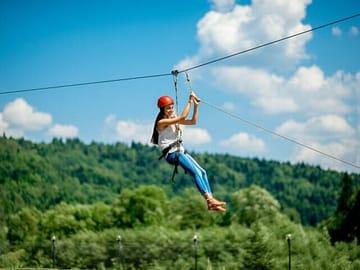 Zipline Adventure and Berber Lunch in Imlil, Atlas Mountains