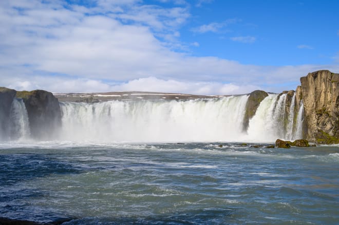 Private Waterfalls: Aldeyjarfoss, Hrafnabjargarfoss and Godafoss 2