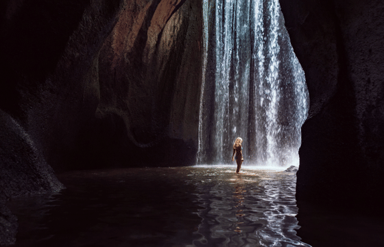 Bali Gate of Heaven, Waterfall, and Jungle Swing