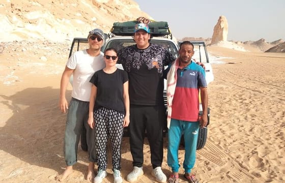 Overnight to Bahariya Oasis, White Desert, Black Desert in 2 days
