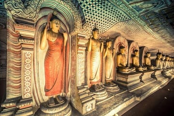 Full Day Sigiriya and Dambulla Tour with Jeep Safari from Colombo
