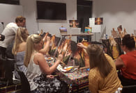Friday Nights Paint and Sip Art Session 2 for 1 Offer Brisbane City 1