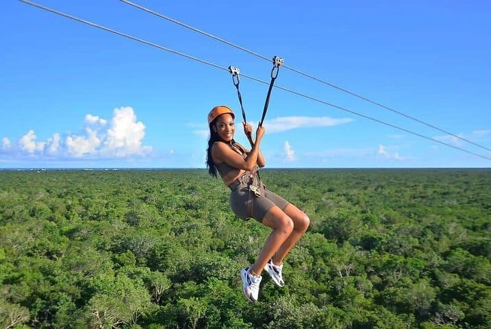 ATV Cenote and Zipline Sacred Jungle Expedition
