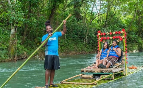 Private Bamboo Rafting Tour on Martha Brae River from Montego Bay