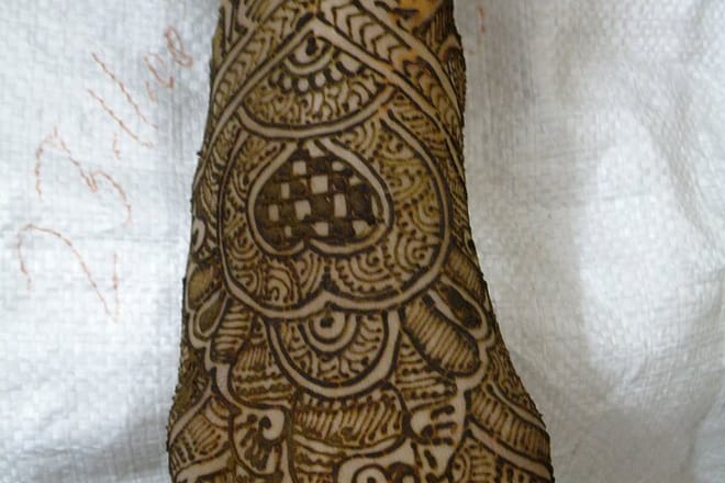 Henna on Legs