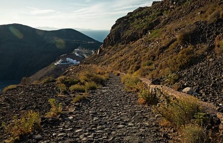 Hiking Tour of Ancient Thira from Kamari to Pyrgos