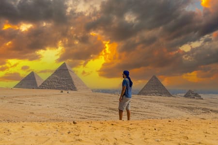 Cairo’s Pyramids, Sphinx, Camel Ride & Egyptian Museum Experience