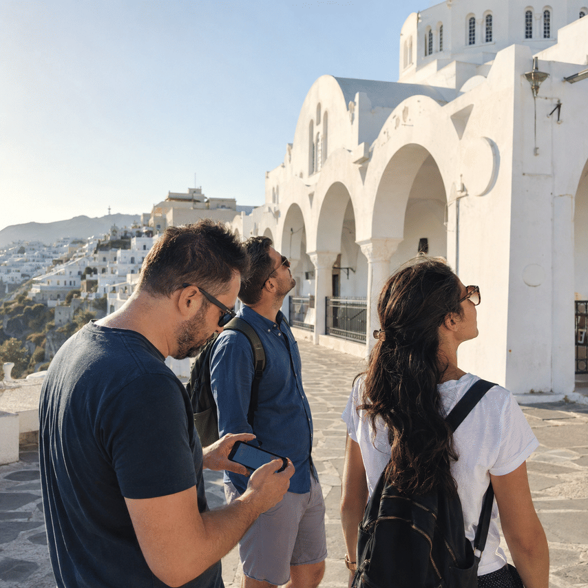 Santorini Fira Self-Guided Sherlock Holmes Murder Mystery Game 4