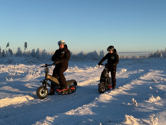 Small Group Electric Reindeer safari with Reindeer Farm visit  