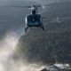 Helicopter flight over Iguazu Falls