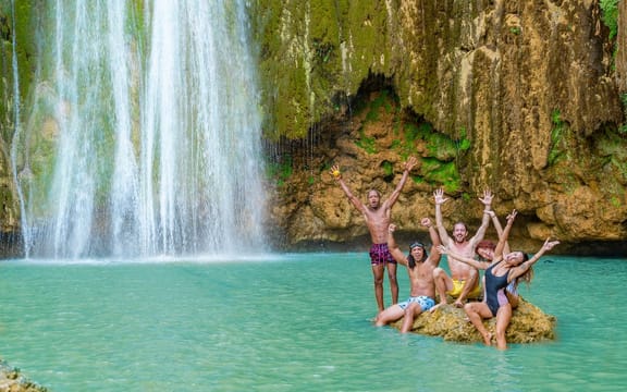 Punta Cana Guided Tour to Waterfall El Limon and Bacardi Island