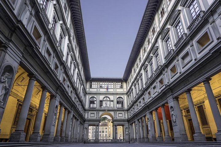 Uffizi Gallery front view