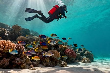 Snorkeling and Diving Adventure at Ras Mohamed & White Island