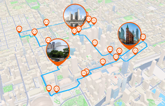 Toronto: Audio Guided Walking Tour (3 hours – 23 audio reviews)