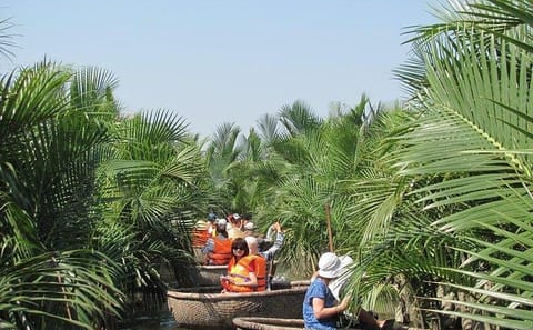 Basket Boat Ride Through Cam Thanh Coconut Forest in Hoi An