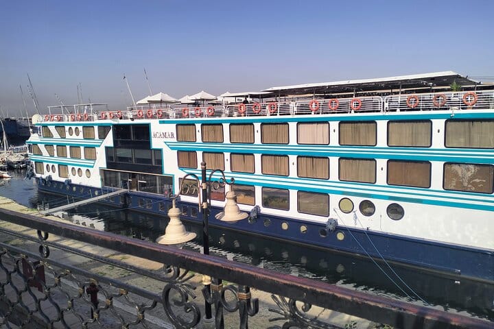 Luxurious Nile cruise ship