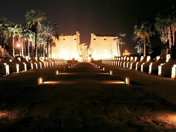 eyes of egypt Luxor Sound and Light Show at Karnak Temple